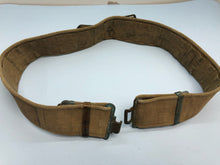 Charger l&#39;image dans la galerie, Original British Army 37 Pattern Webbing Belt - Size Normal 36&quot; Waist - WW2 Patt
