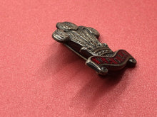 Load image into Gallery viewer, Original WW2 British Army Welsh Regiment Association Sweetheart Brooch
