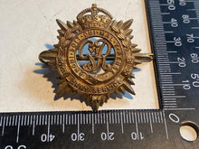 Load image into Gallery viewer, Original WW2 GVI British Army - Royal Army Medical Corps Cap / Collar Badge
