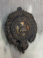 Load image into Gallery viewer, Original WW1 British Army 10th Btn City of London Paddington Rifles Cap Badge
