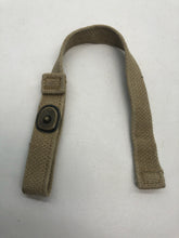 Load image into Gallery viewer, Original WW2 British Army Early 37 Pattern Equipment Strap Pull The Dot
