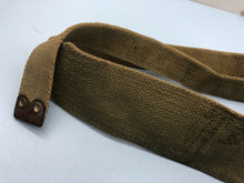 Load image into Gallery viewer, Original WW2 British Army Tan Webbing Shoulder Strap 37 Pattern
