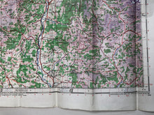 Load image into Gallery viewer, Original WW2 British Army / RAF Map - Lyon France
