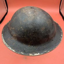 Load image into Gallery viewer, Original British Army WW2 Soldiers Military Combat Mk2 Brodie Helmet - SA Made
