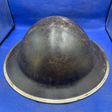 Load image into Gallery viewer, Original British Army Mk2 Combat Helmet - Untouched WW2 Example
