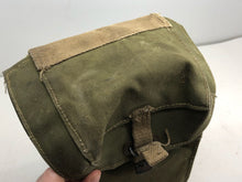 Load image into Gallery viewer, Original WW2 British Army Assault Gas Mask Bag
