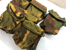 Charger l&#39;image dans la galerie, Dutch Army Small Ammunition Pouch - Woodland DPM Camouflage Grade 1 - ALICE Type
