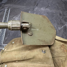 Load image into Gallery viewer, Original US Army WW2 M-1943 Entrenching Tool &amp; Cover Set - 1944 Dated
