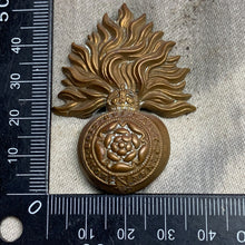 Load image into Gallery viewer, Original WW2 British Army Royal Fusiliers Cap Badge
