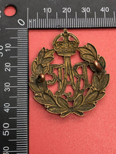 Load image into Gallery viewer, Original WW2 British RAF Royal Air Force Cap Badge
