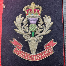 Load image into Gallery viewer, British Army Bullion Embroidered Blazer Badge - Queen&#39;s Own Highland Division
