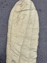 Load image into Gallery viewer, Original US Army Korea/Vietnam Era Sleeping Bag Mountain M1949 OD - Size Large
