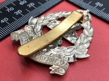 Load image into Gallery viewer, WW2 British Army Cap Badge - East Lancashire - 1st Volunteer Batallion
