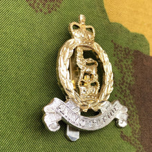 Load image into Gallery viewer, Original British Staybrite Army Cap Badge - Adjutant General&#39;s Corps - The Militaria Shop
