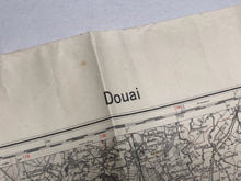 Charger l&#39;image dans la galerie, Original WW2 German Army Map of Douai, France
