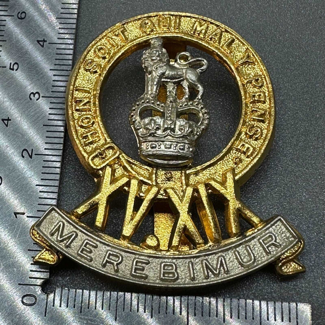 15th 19th The Kings Royal Hussars - Genuine British Army Cap Badge