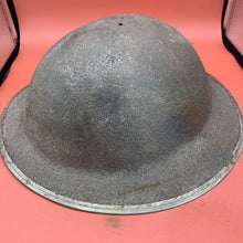 Load image into Gallery viewer, Original British Army WW2 Soldiers Military Combat Mk2 Brodie Helmet - SA Made
