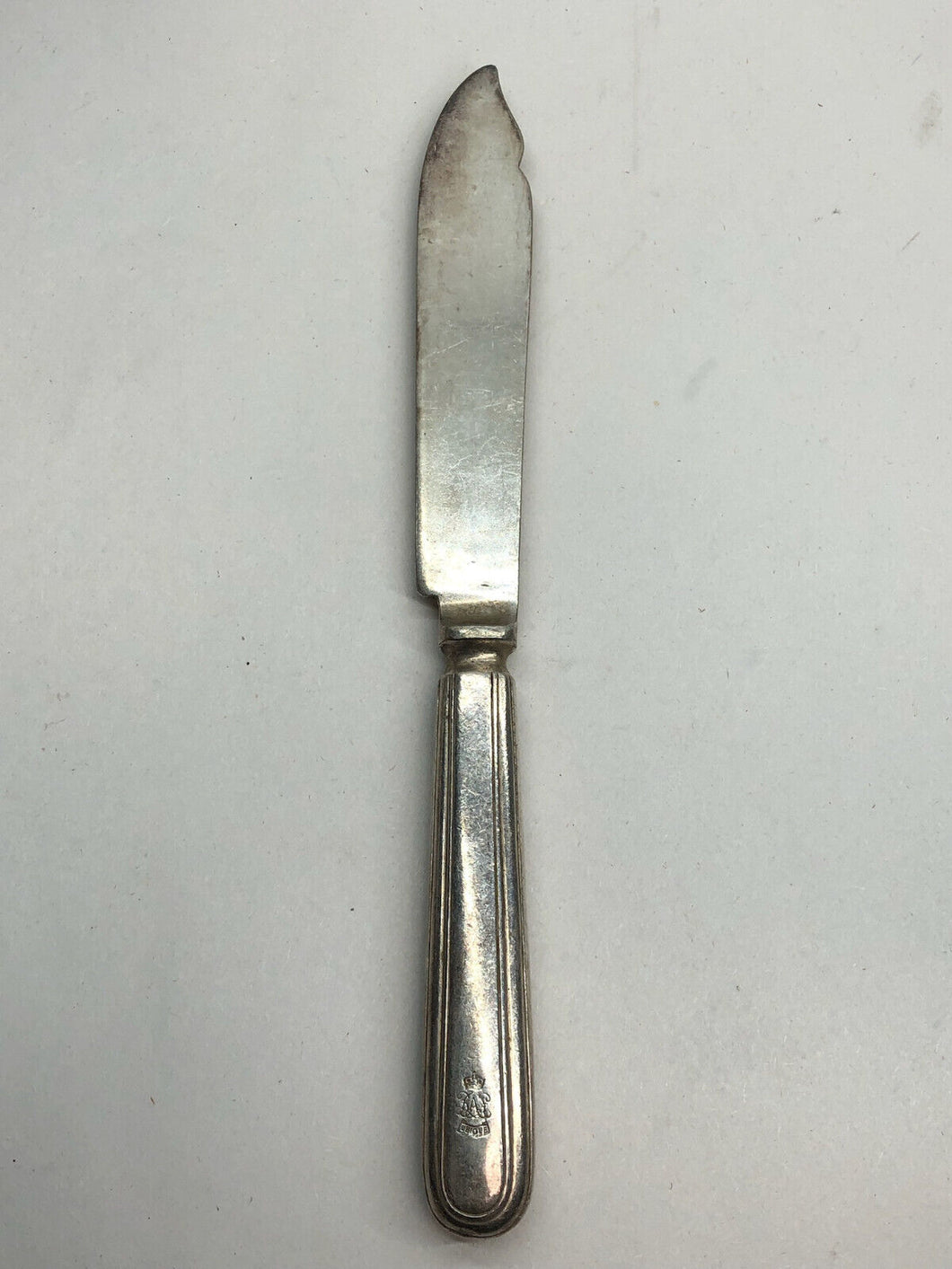 Original WW2 British Army Royal Artillery Officers Mess Cutlery Fish Knife