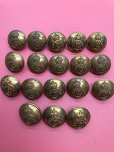 Load image into Gallery viewer, Group of Original WW1 Shropshire Regiment British Army Uniform Buttons
