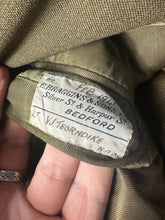 Load image into Gallery viewer, Original WW2 British Army Officers Service Dress Jacket Lieutenant Colonel RAOC
