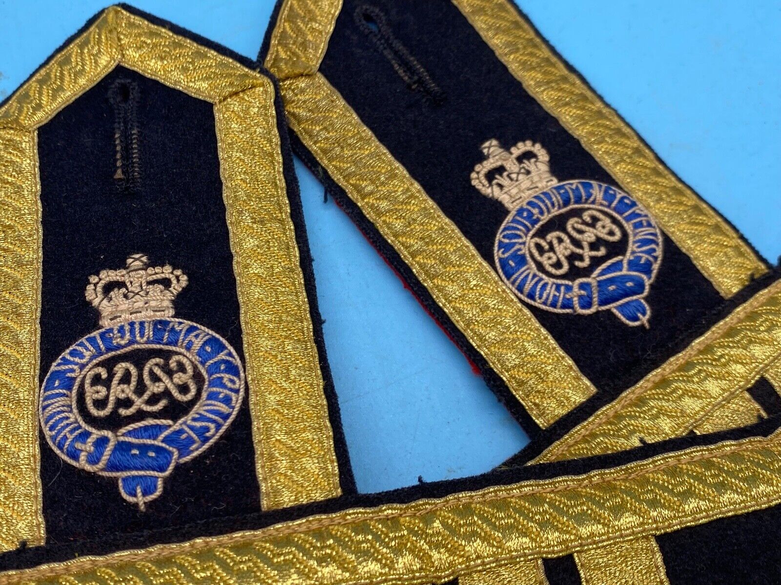 Pair of Original British Army Grenadier Guards Bandsman's Epaulettes / Wings - The Militaria Shop