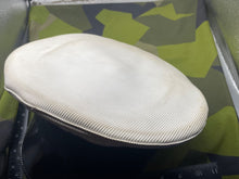 Load image into Gallery viewer, Vintage British Royal Navy White Peaked Cap - Size 59cm - The Militaria Shop
