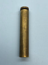 Charger l&#39;image dans la galerie, Original WW1 / WW2 British Army Lee Enfield SMLE Brass Oil Bottle
