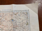 Original WW2 British Army GSGS Os Map of Great Britain - Ribblesdale - The Militaria Shop