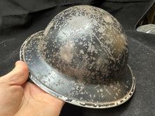 Load image into Gallery viewer, Original WW2 British Civil Defence Home Front Mk2 Brodie Helmet
