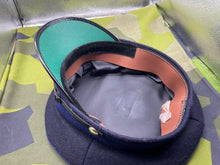 Load image into Gallery viewer, Original British Army Queens Dragoon Guards Peaked Cap - Size 57cm - The Militaria Shop
