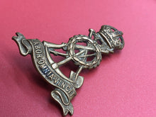 Load image into Gallery viewer, Original WW2 British Army Cap Badge - Labour Corps - Kings Crown
