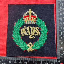 Load image into Gallery viewer, British Army Bullion Embroidered Blazer Badge - 2nd Dragoon Guards
