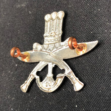 Load image into Gallery viewer, Genuine British Army Cap Badge - The 1st King George V&#39;s Own Gurkha Rifles - The Militaria Shop
