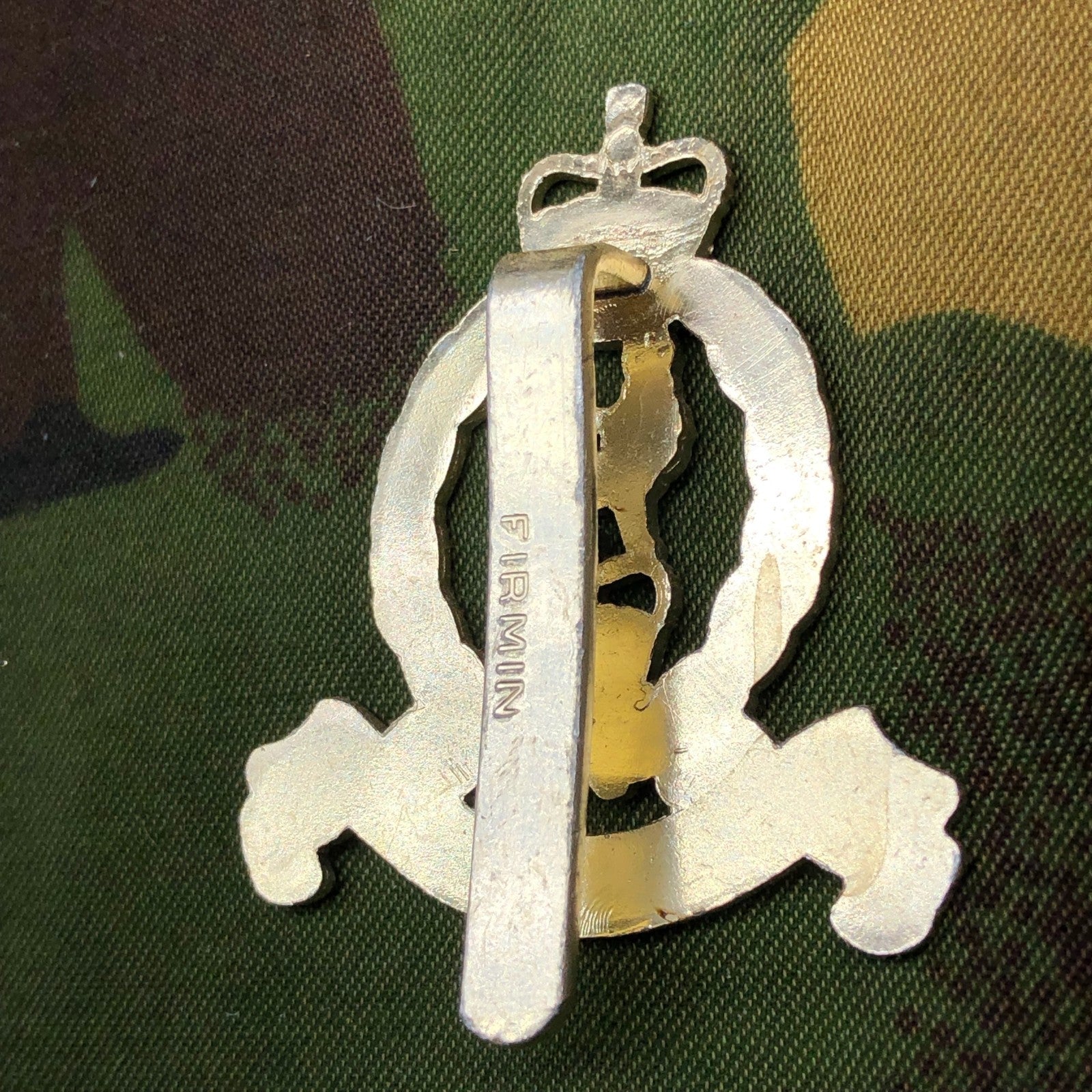 Original British Staybrite Army Cap Badge - Adjutant General's Corps - The Militaria Shop