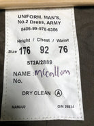 Grade 1 Used British Army No.2 Dress Uniform Jacket - Size 176/92/76 - The Militaria Shop