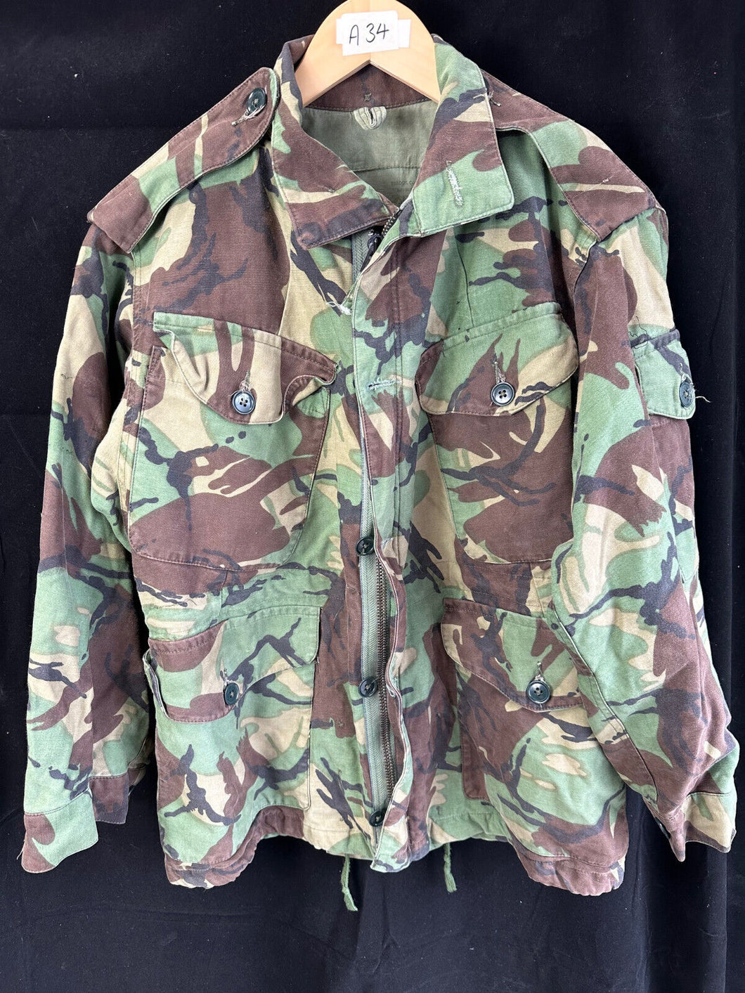 Original British Army 1968 68 Pattern DPM Combat Jacket Smock - 40