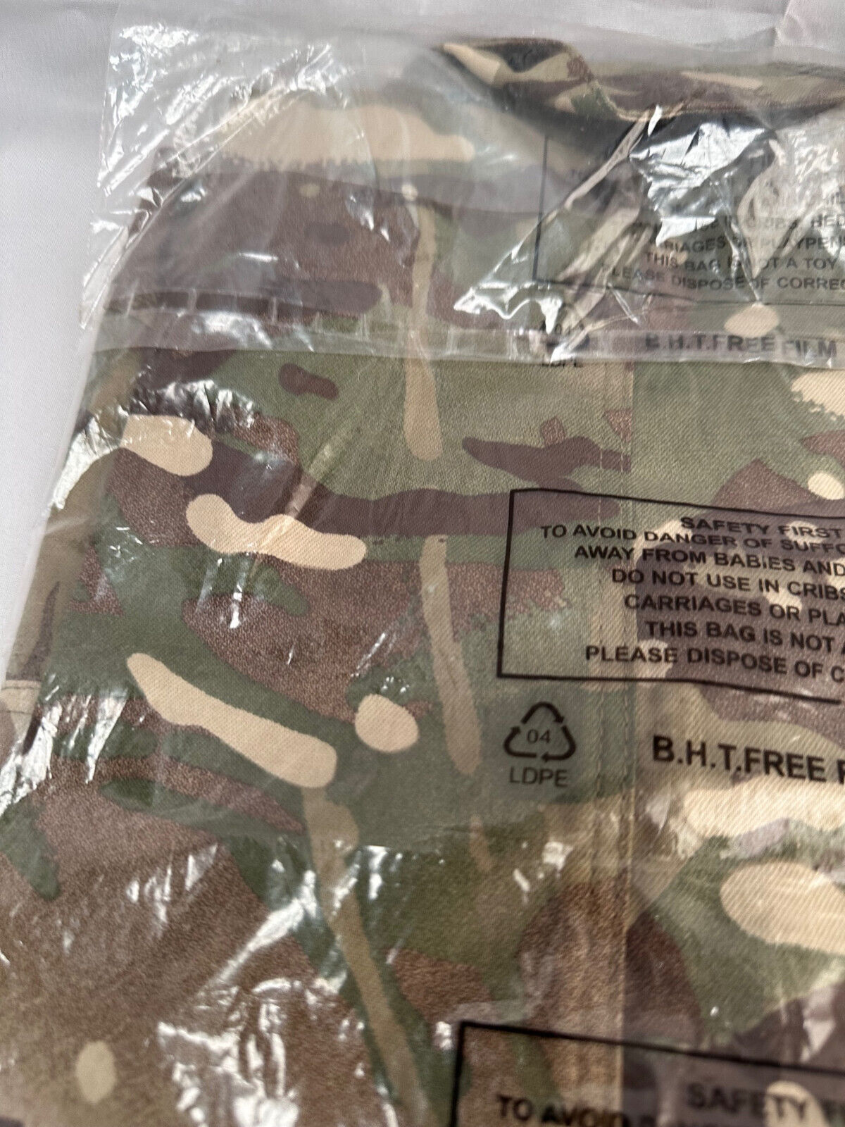 Genuine British Army MTP IR Combat Jacket - Size 160/96 - New Old Stock - The Militaria Shop