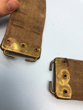 Load image into Gallery viewer, Original WW2 British Army 37 Pattern Webbing Belt - Size Normal 36&quot; Waist
