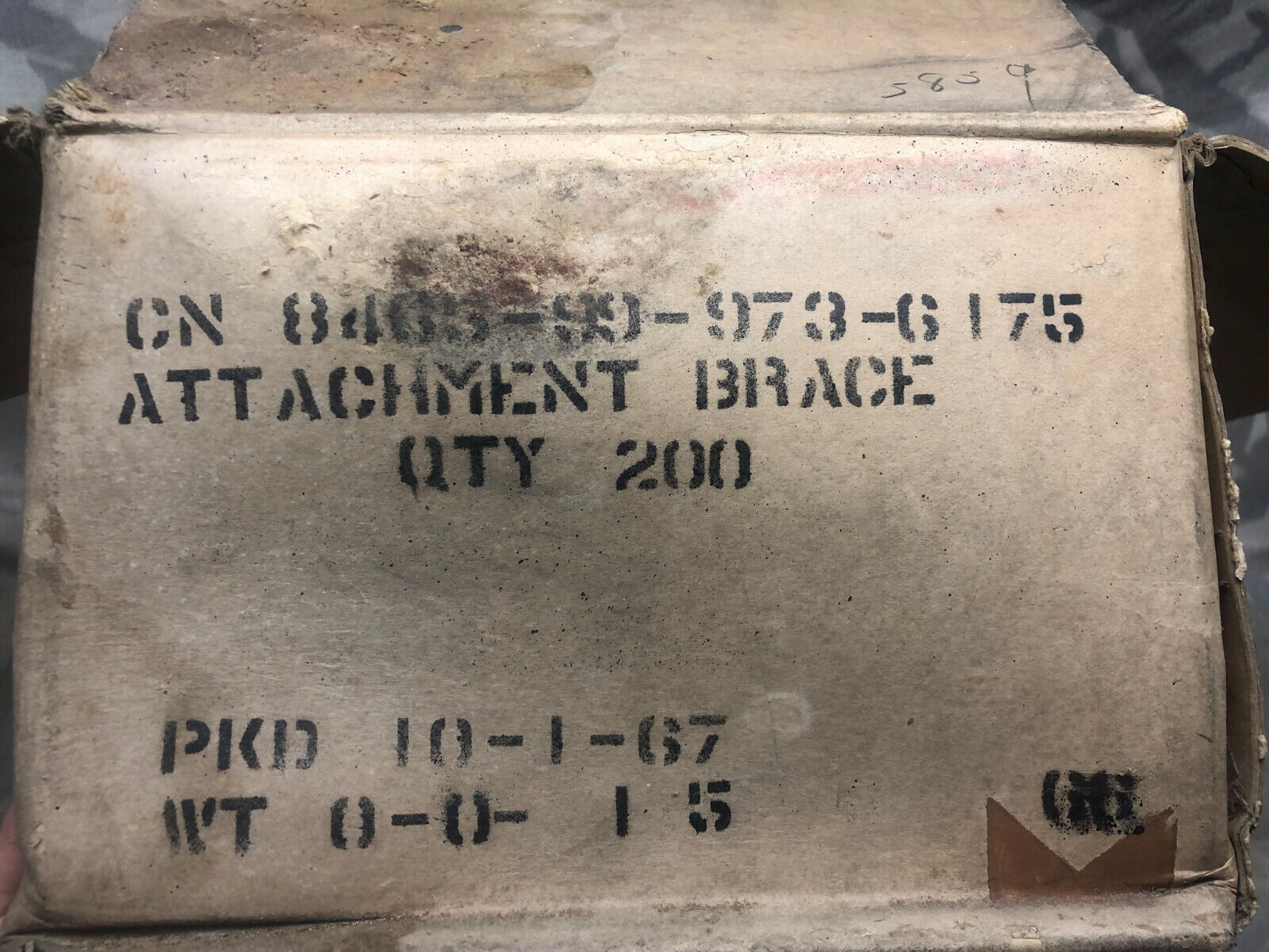 Original WW2 British Army 44 Pattern Webbing Brace Adaptors - New Old Stock - The Militaria Shop