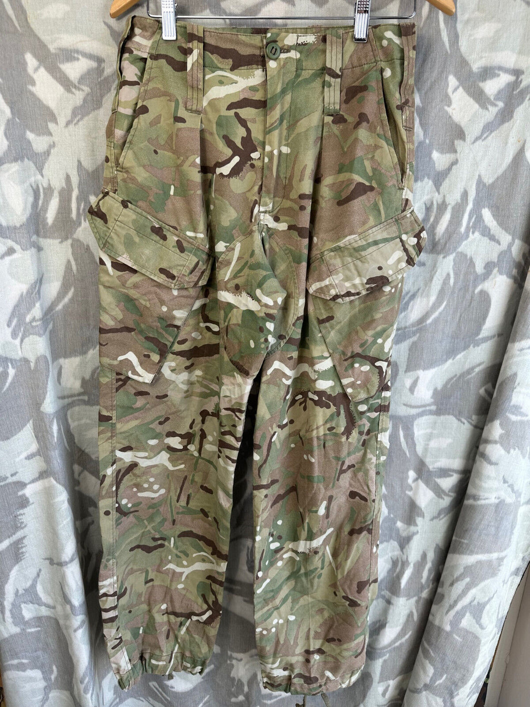 Genuine British Army MTP Camo Insect Repellent Warm Weather Trousers - 80/80/96