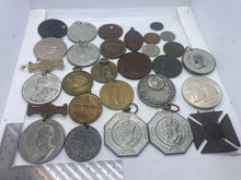 Load image into Gallery viewer, Original Large Group of Coins, Coronation Medals &amp; Medallions
