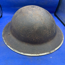 Load image into Gallery viewer, Original British Army Mk2 Combat Helmet - Untouched WW2 Example
