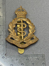 Load image into Gallery viewer, Original WW1 / WW2 British Army Royal Army Medical Corps Cap Badge
