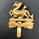 Genuine WW2 British Army Brass Cap Badge - Royal Berkshire Regiment - The Militaria Shop