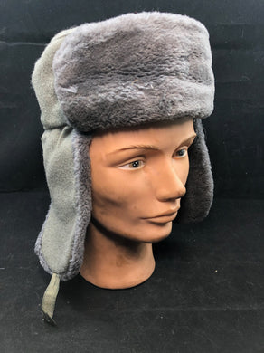 Genuine DDR East Germen Issue Cold Weather Winter Hat Soviet Cold War Era - The Militaria Shop