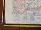 Original WW2 British Army GSGS Map of Scotland - Peebles & Galashiels - The Militaria Shop
