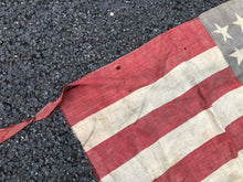 Load image into Gallery viewer, Original WW2 US Army 48 Stars &amp; Stripes Flag - Well Worn
