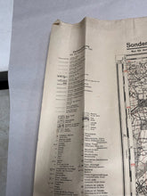 Charger l&#39;image dans la galerie, Original WW2 German Army Map of Douai, France
