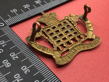 Load image into Gallery viewer, Original WW1 British Army Royal Gloucestershire Hussars Cap Badge
