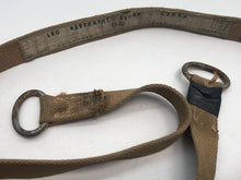 Load image into Gallery viewer, Original British Army Paratroopers Leg Restraint Strap - WW2 37 Pattern
